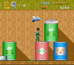 Kagakusha Harley no Haran Banjou screenshot 2 for Super Famicom